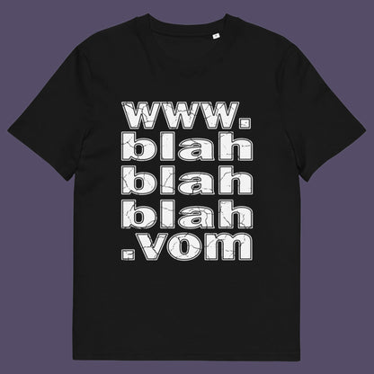 Black t-shirt. A non conformist t shirt for those who are bored and sickened by how much of their world exists through the internet nowadays. Show how unimpressed you are with this nonconformist t-shirt design. Made from 100% organic ring-spun cotton, this social awareness t shirt is unisex, high-quality, super comfy, and best of all, eco-friendly.