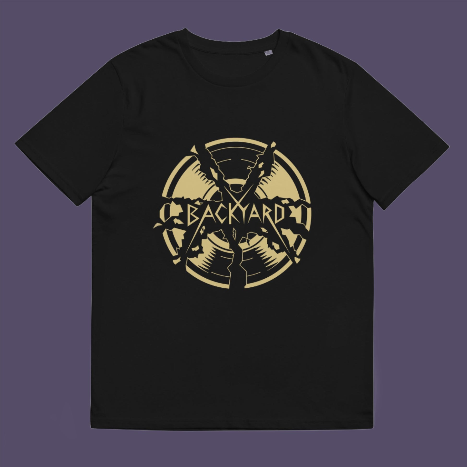 Black t-shirt. A unique Backyard t-shirt. If you were there, you were there. If you know, you know and if you remember it you are lucky !! Eco friendly t shirt. Made from 100% organic ring-spun cotton, this nostalgic t-shirt is unisex, high-quality, super comfy, and best of all, eco-friendly.