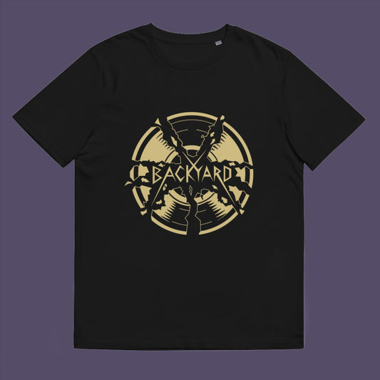 Black t-shirt. A unique Backyard t-shirt. If you were there, you were there. If you know, you know and if you remember it you are lucky !! Eco friendly t shirt. Made from 100% organic ring-spun cotton, this nostalgic t-shirt is unisex, high-quality, super comfy, and best of all, eco-friendly.