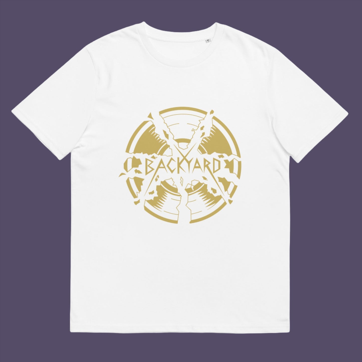 White t-shirt. A unique Backyard t-shirt. If you were there, you were there. If you know, you know and if you remember it you are lucky !! Eco friendly t shirt. Made from 100% organic ring-spun cotton, this nostalgic t-shirt is unisex, high-quality, super comfy, and best of all, eco-friendly.