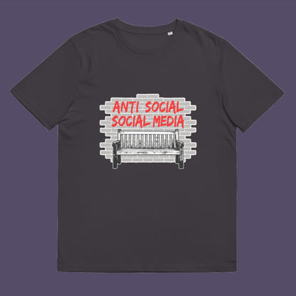 Social media doesn't seem that sociable. Community is the foundation of a versatile society not hand picked ' friends ' on the Internet. Made from 100% organic ring-spun cotton.