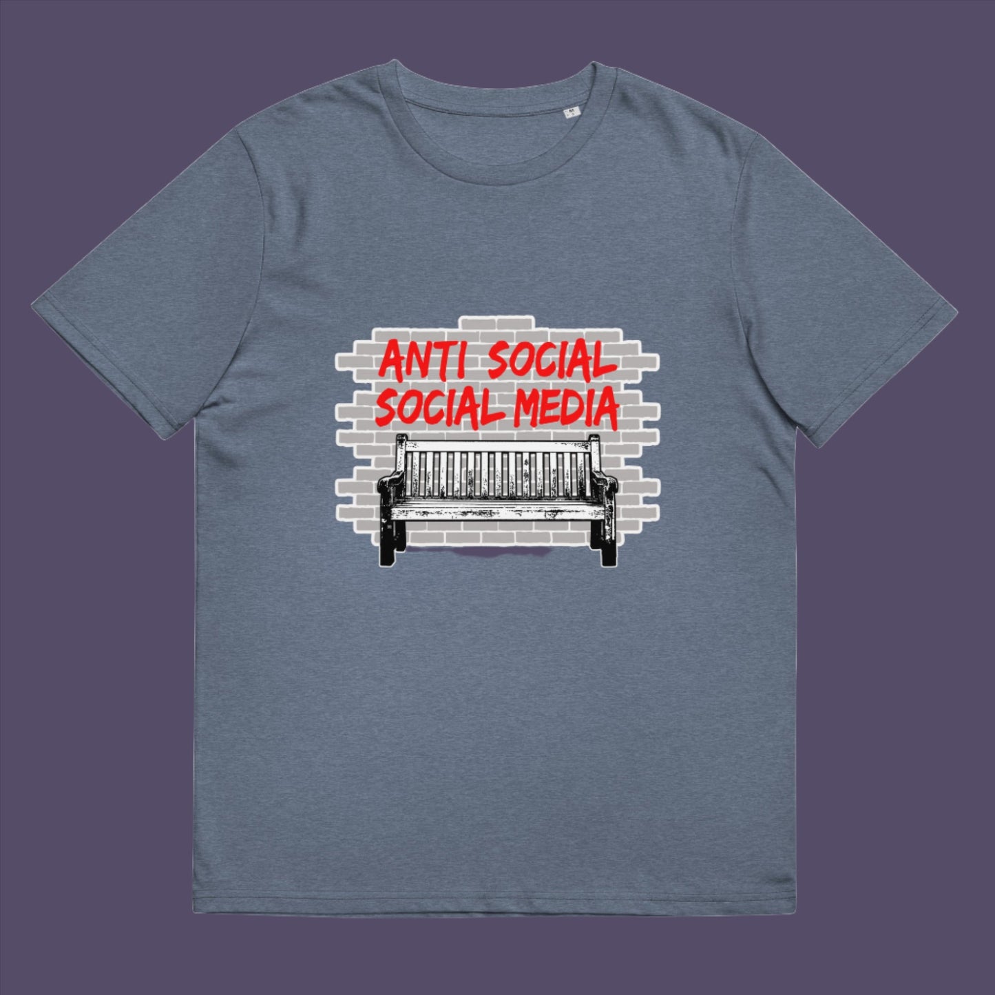 Social media doesn't seem that sociable. Community is the foundation of a versatile society not hand picked ' friends ' on the Internet. Made from 100% organic ring-spun cotton.