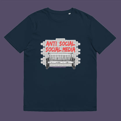 Social media doesn't seem that sociable. Community is the foundation of a versatile society not hand picked ' friends ' on the Internet. Made from 100% organic ring-spun cotton.