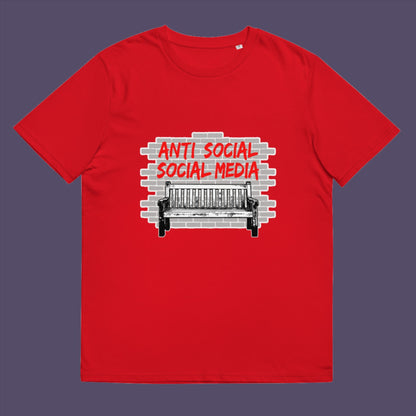 Social media doesn't seem that sociable. Community is the foundation of a versatile society not hand picked ' friends ' on the Internet. Made from 100% organic ring-spun cotton.