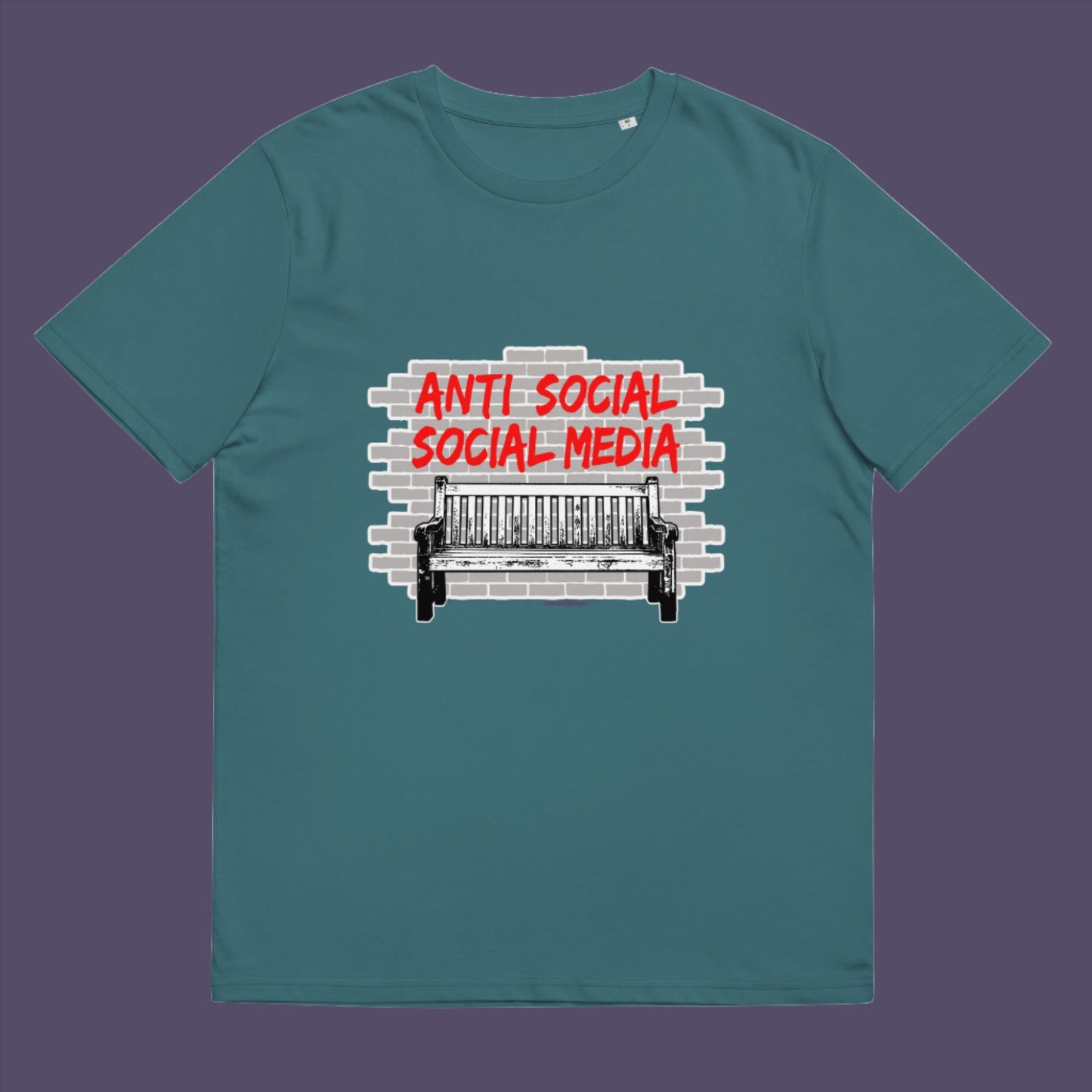 Social media doesn't seem that sociable. Community is the foundation of a versatile society not hand picked ' friends ' on the Internet. Made from 100% organic ring-spun cotton.