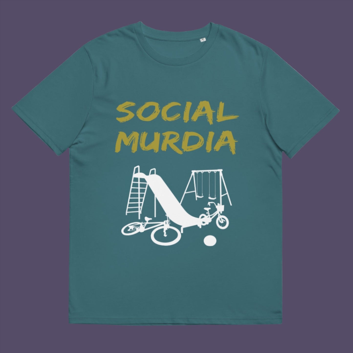 Another design depicting how social media is probably murdering our society. Made from 100% organic ring-spun cotton, this unisex t-shirt is a total must-have. It's high-quality, super comfy, and best of all—eco-friendly.